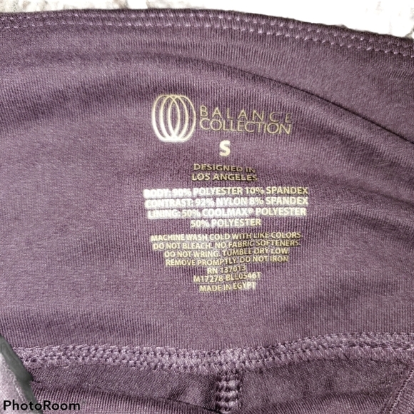 Balance Collection NWT Sanded Dry-Wik Athletic Legging 419 - Picture 5 of 5